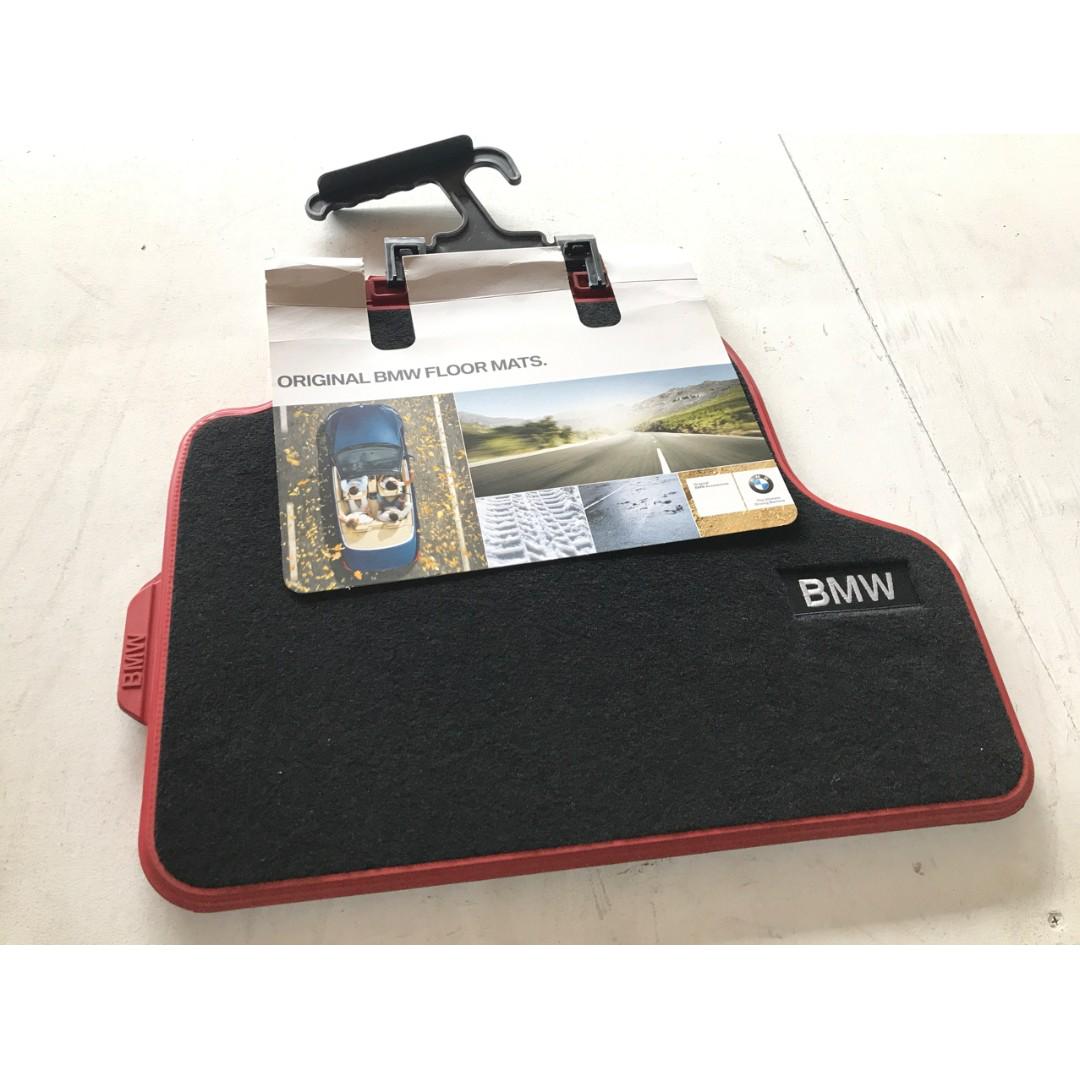BMW F32 F82 M4 Rear Textile Floor Mat Sport Car Accessories