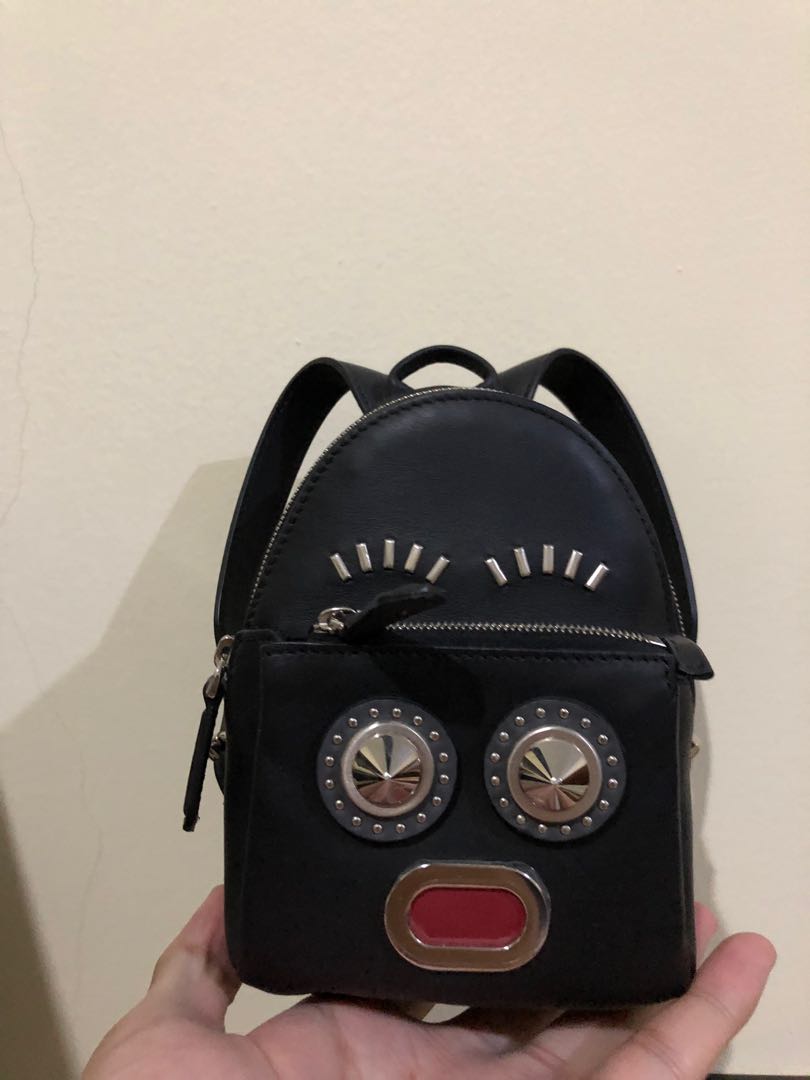 Fendi backpack charm hot sale