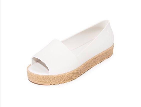 Brand New Melissa Puzzle Peep Toe Flat