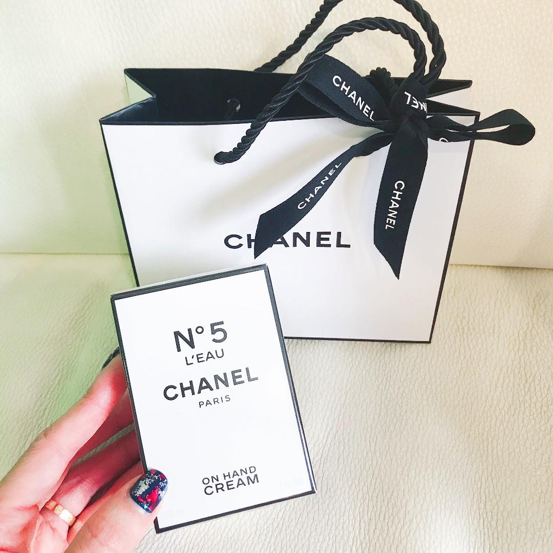 Chanel limited-edition No 5 N°5 L'EAU ON HAND CREAM - brand new in box,  Beauty & Personal Care, Face, Face Care on Carousell