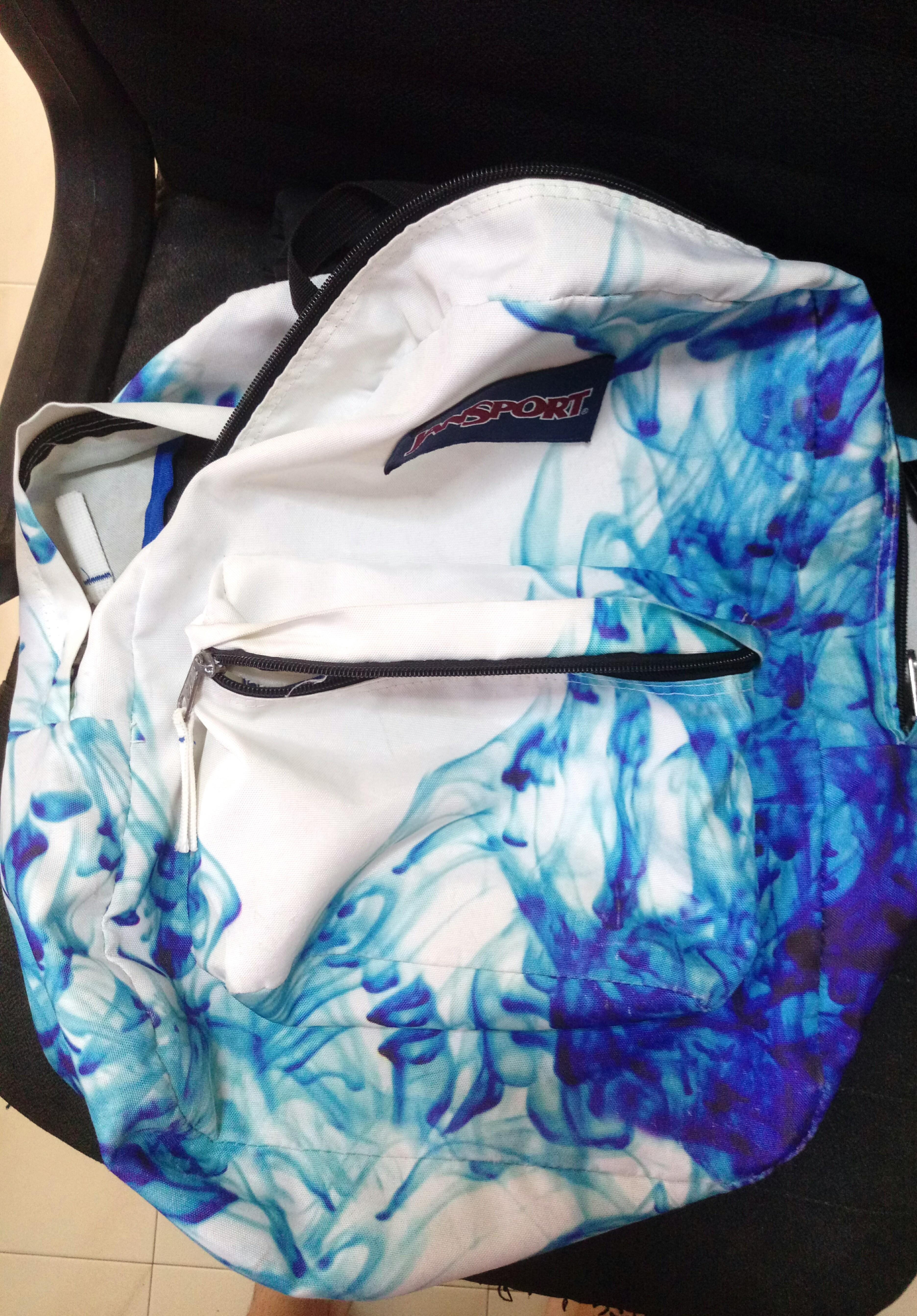 Jansport multi blue drip dye clearance