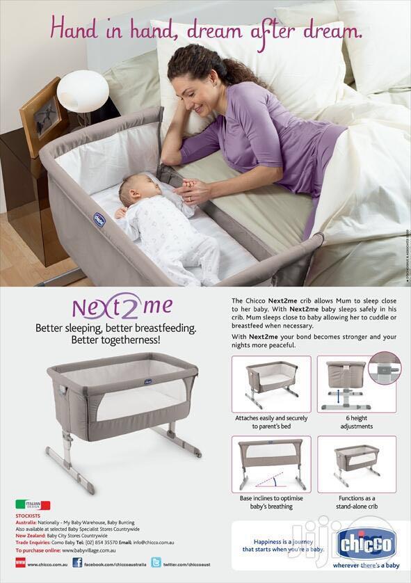 Chicco next to me bedside bed Babies Kids Baby Nursery Kids Furniture Cots Cribs on Carousell