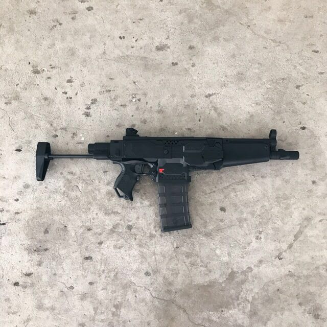 H K Mp5a3 Custom Nerf Projects Toys Games Bricks Figurines On Carousell