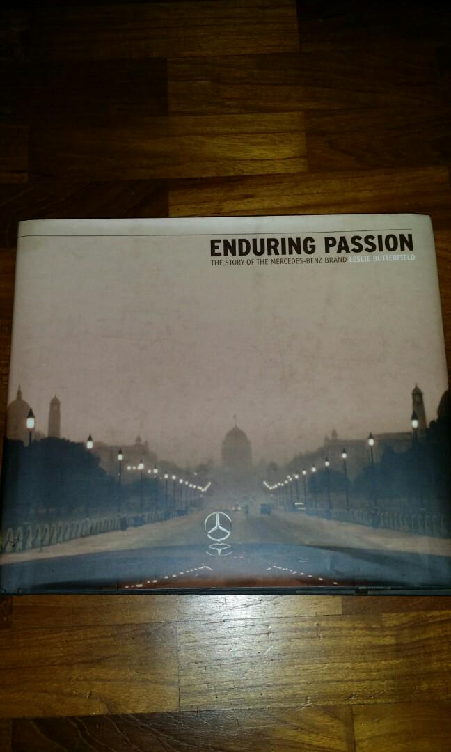 Enduring Passion Hardcover Book Mercedes Benz Vintage