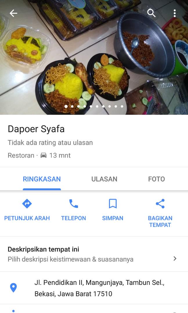 Find Me On Google Maps Nasi Kuning Bento Nasi Bento Tumpeng Mini Tumini Makanan Minuman Makanan Instan Di Carousell