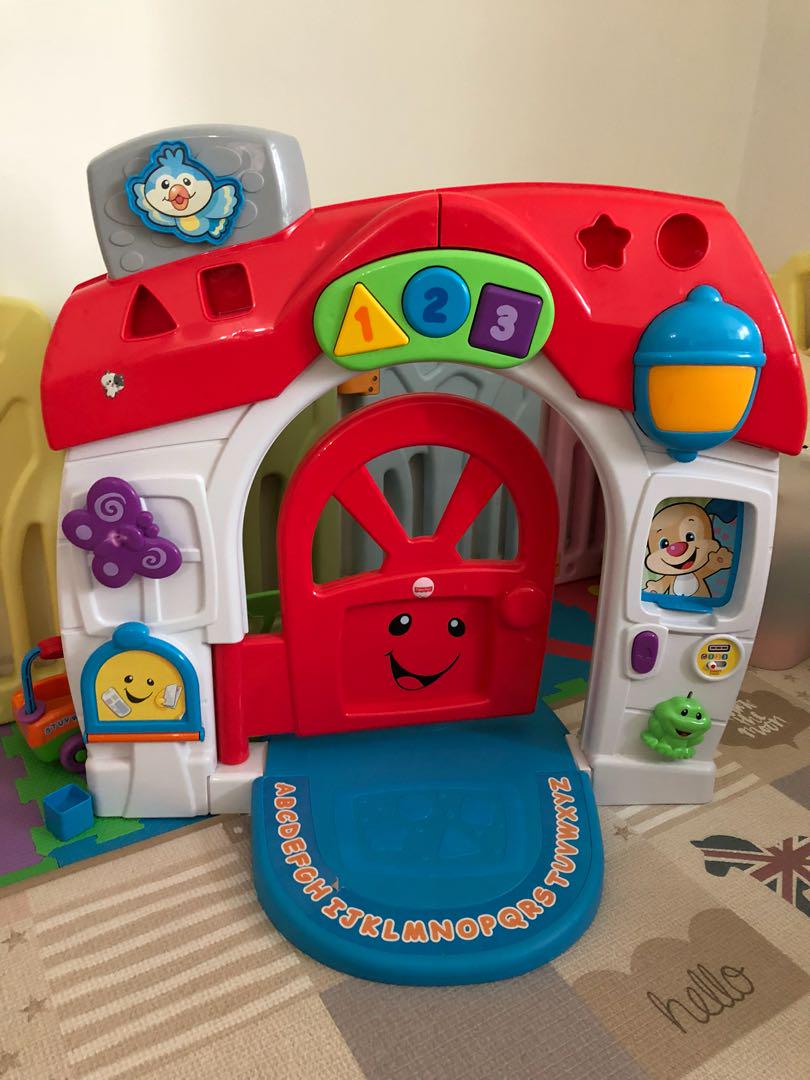 Fisherprice Learning House Babies Kids Toys Walkers On Carousell