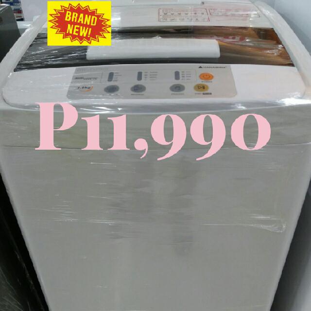 Free Shipping Brand New 2019 Hanabishi Washing Machine Fully Automatic 7 0kg Tv Home Appliances Washing Machines And Dryers On Carousell