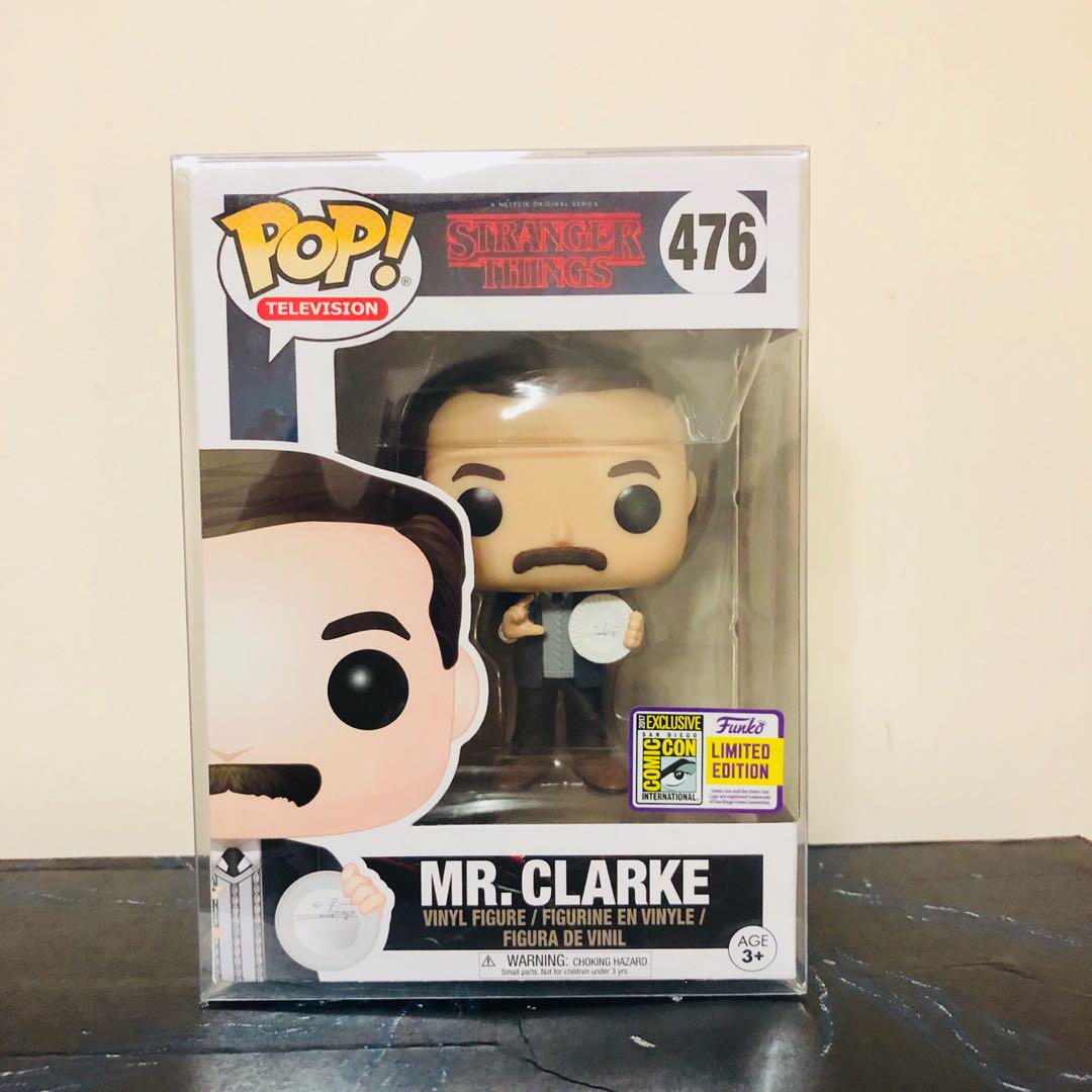 funko pop stranger things mr clarke