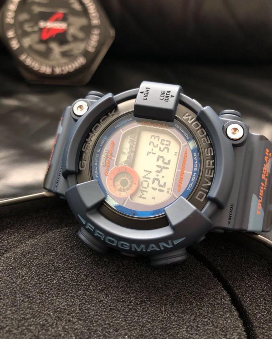 G shock frogman clearance blue camo