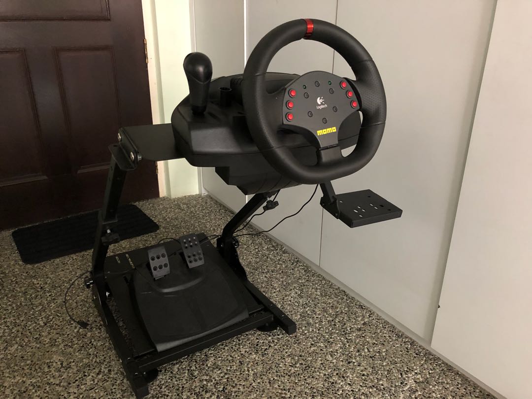 Gaming wheel stand (wheel and yoke not included), Video Gaming, Video