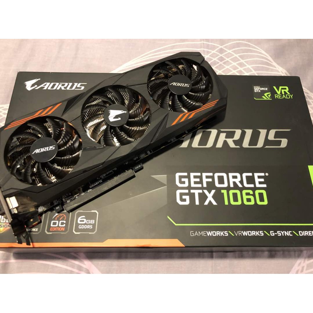 Gtx aorus 1060 6gb best sale