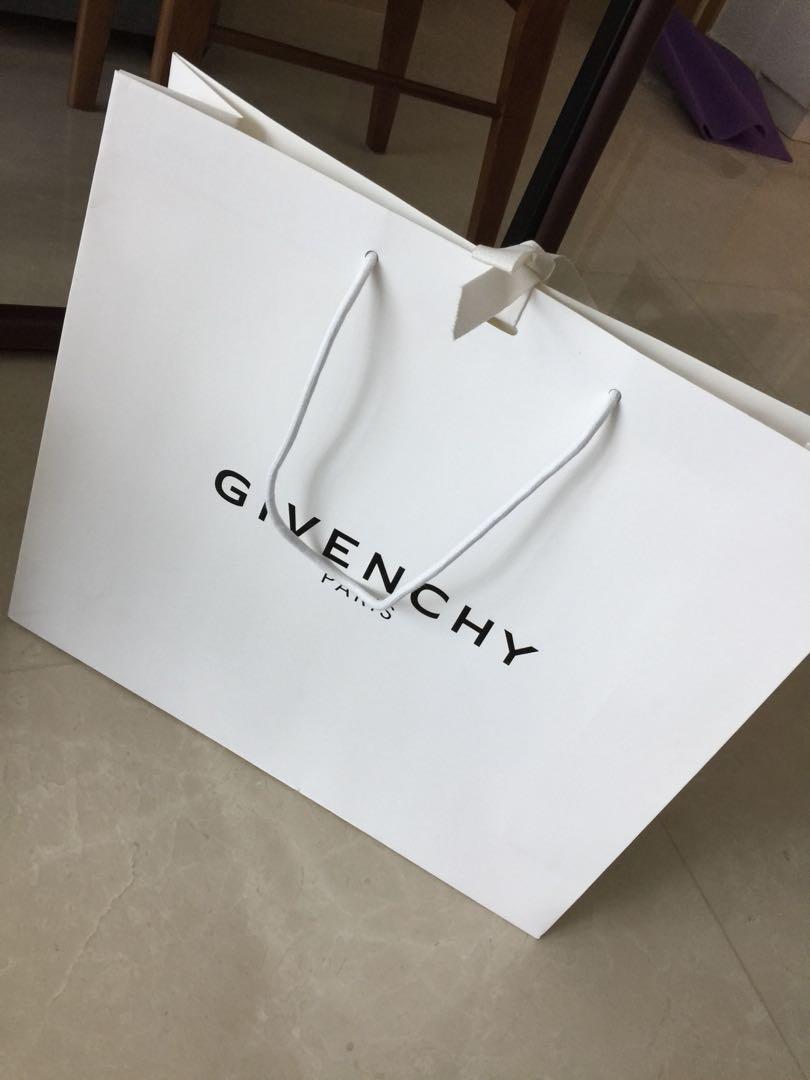 givenchy paper shopping bag