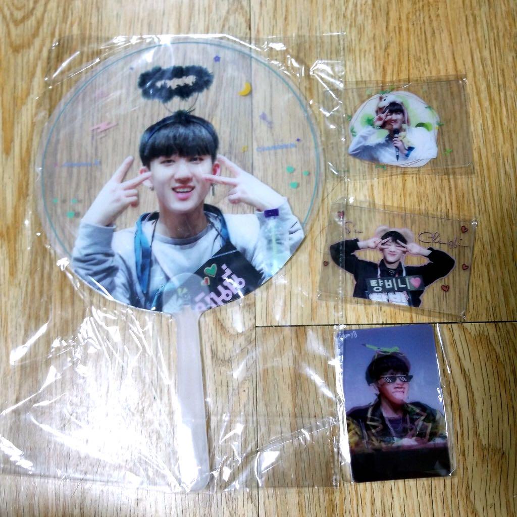 Go Stray Kids Changbin Transparent Fan Set Gloomy B Stock Sale