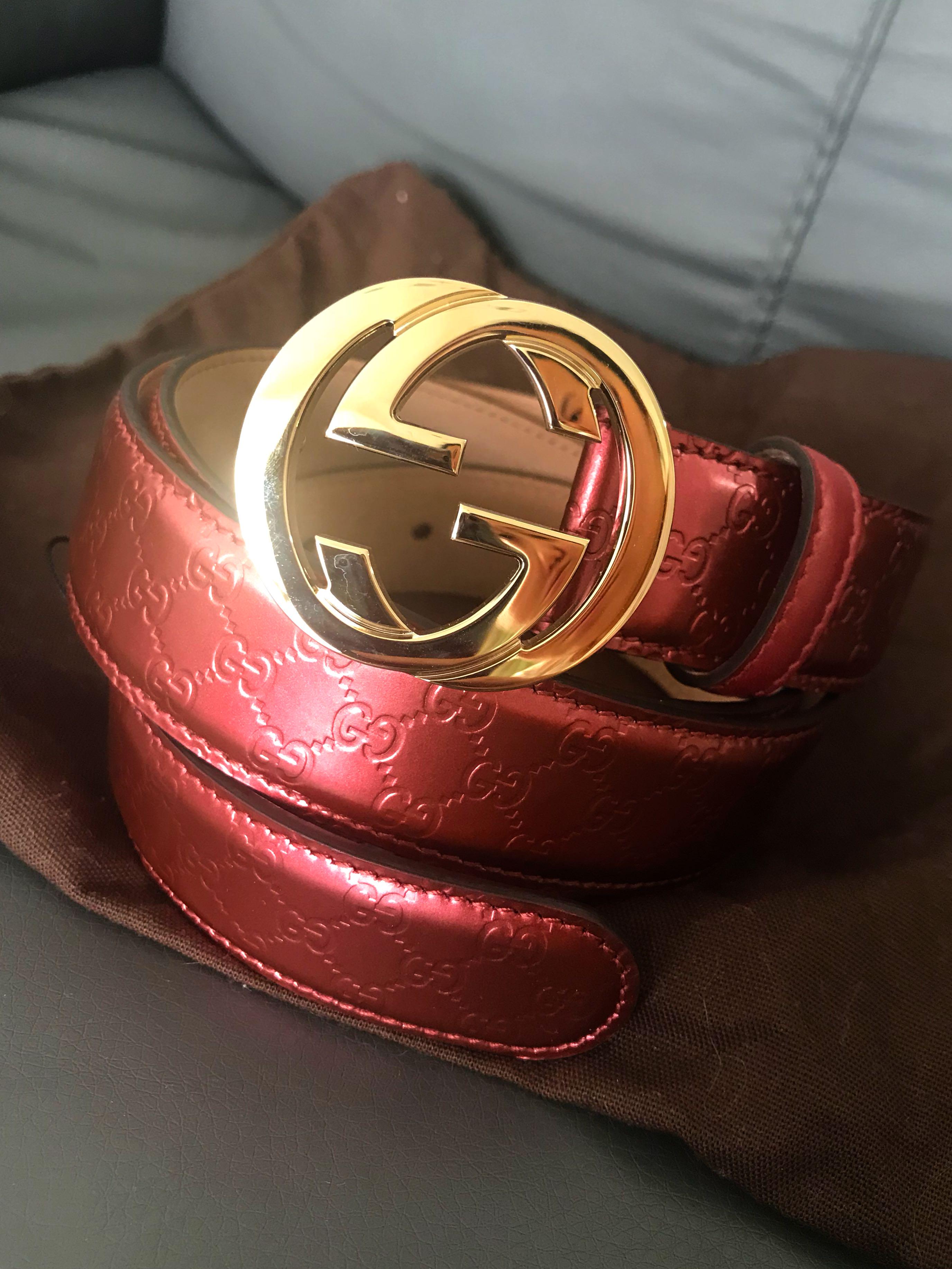 Gucci Belt Luxury Accessories on Carousell