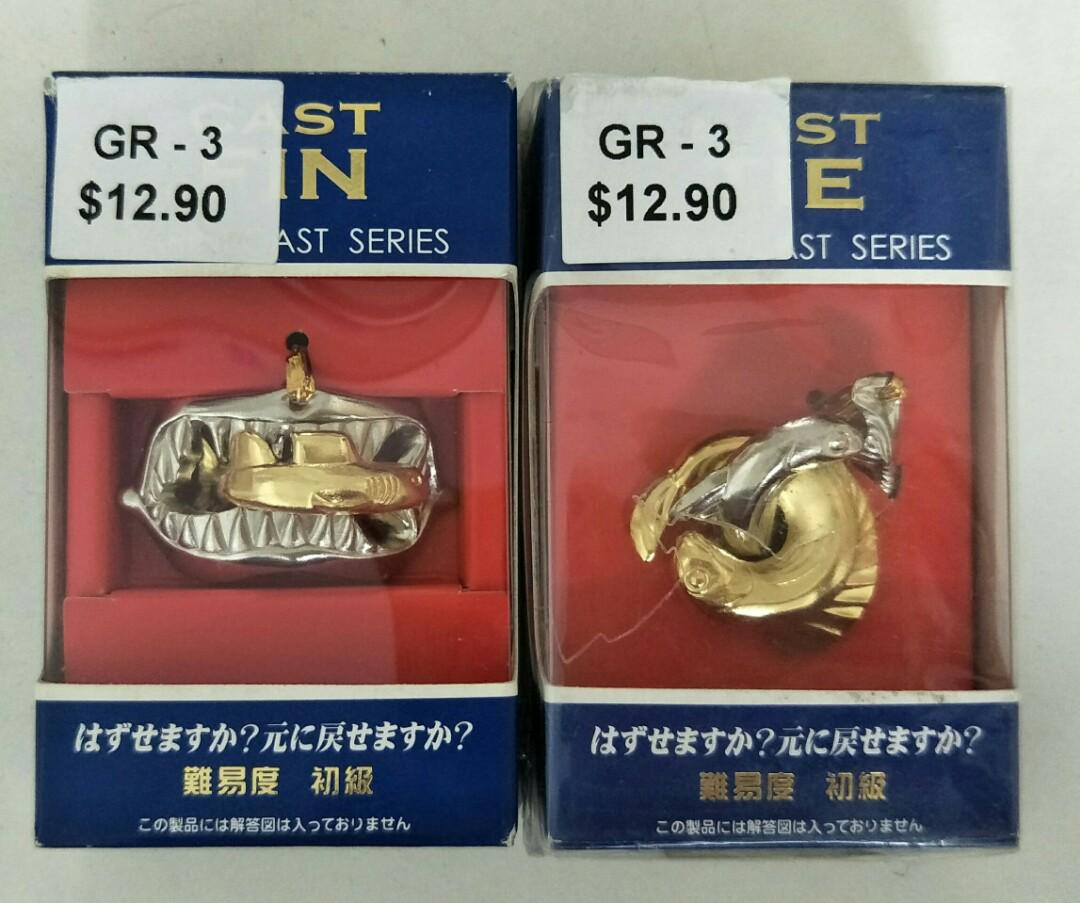 Hanayama Cast Puzzle Difficulty Easy Hobbies Toys Toys Games On Carousell