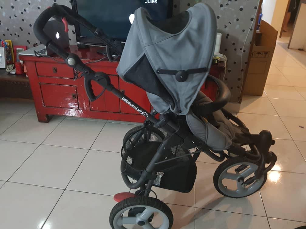 high trek stroller