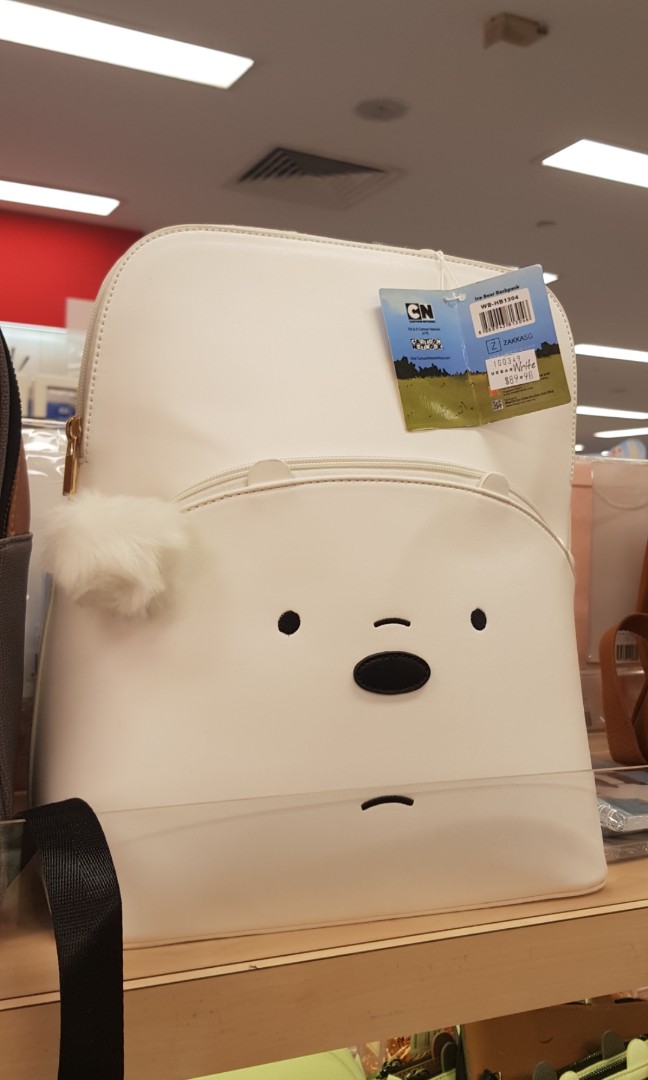 ICE BEAR BARE BEARS BACKPACK Women s Fashion Bags Wallets Backpacks on Carousell