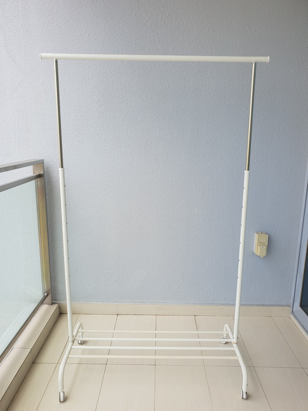Ikea Rigga Clothes Rack Hanger Stand Furniture Shelves
