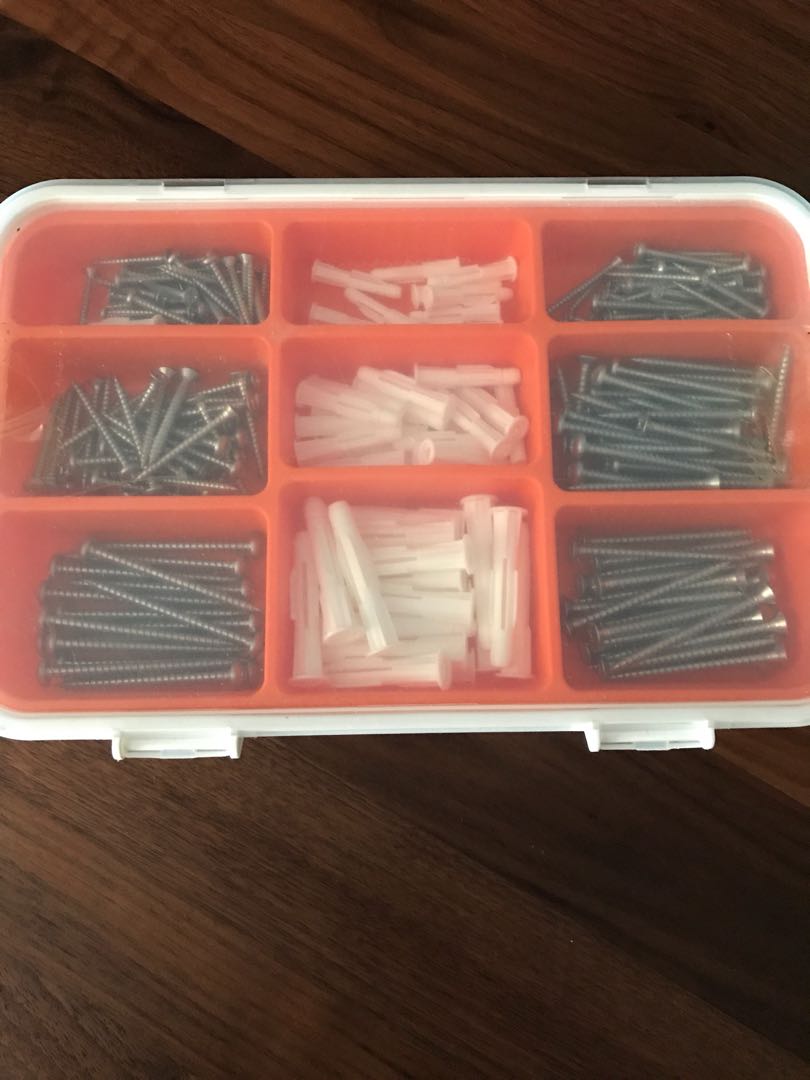 IKEA screw set, Furniture & Home Living, Furniture, Tables & Sets on