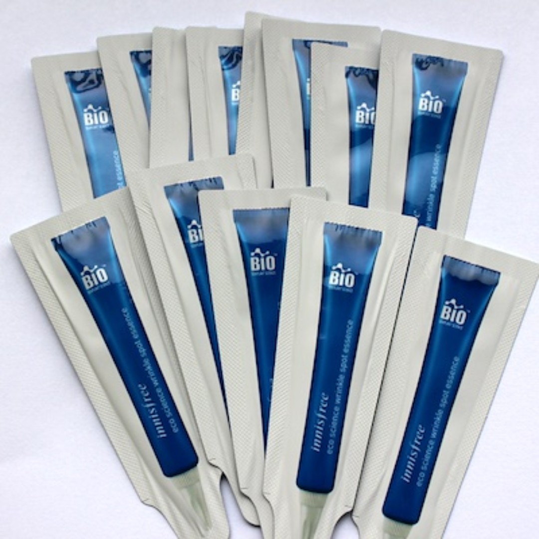 Innisfree Eco Science Wrinkle Spot Essence Sampler Beauty Personal Care Face Face Care On Carousell