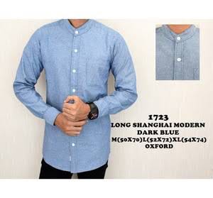 Kemeja Kerah Shanghai Pria - Kumpulan Model Kemeja