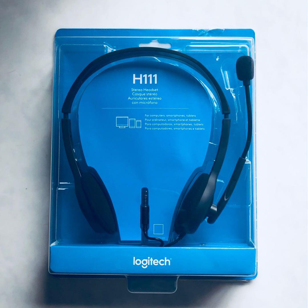 logitech h111 headset with microphone