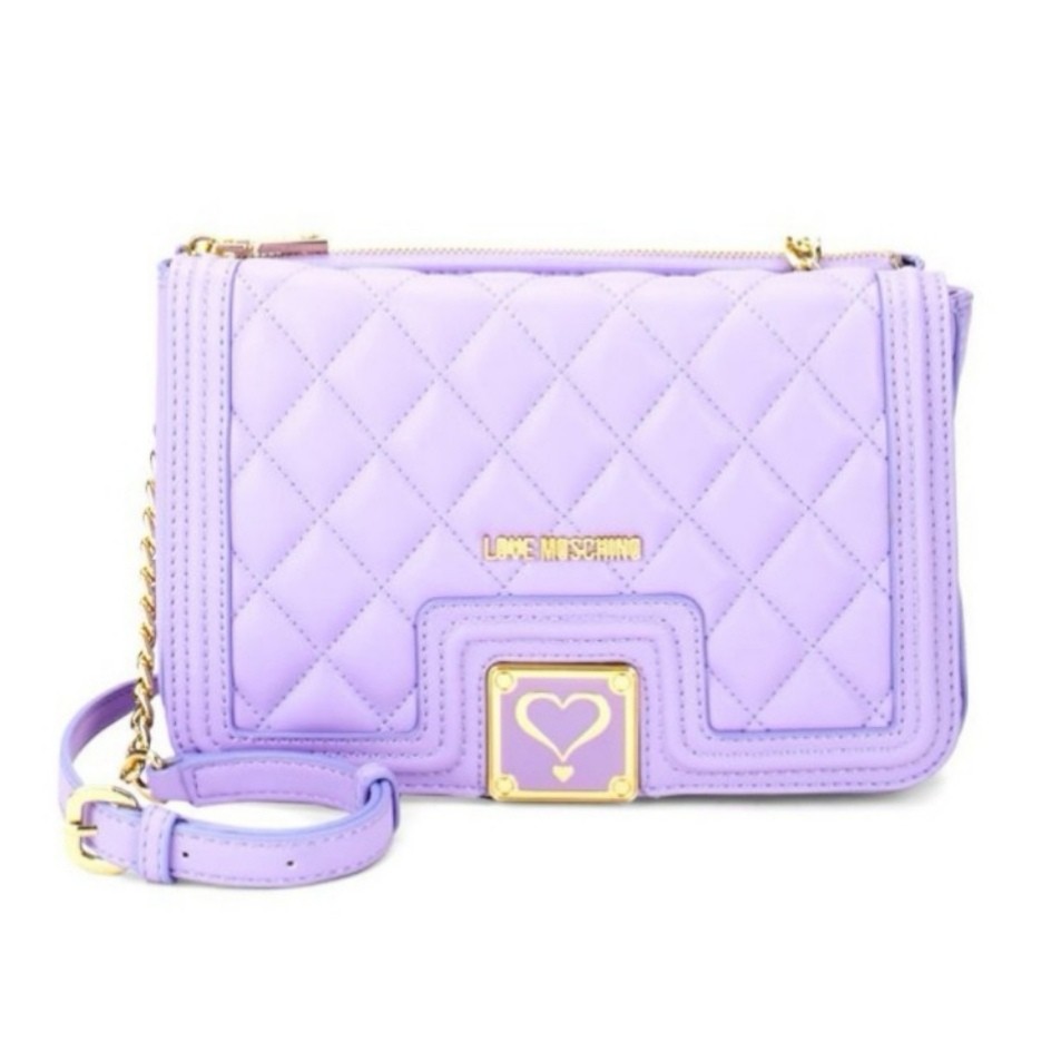 love moschino purple bag