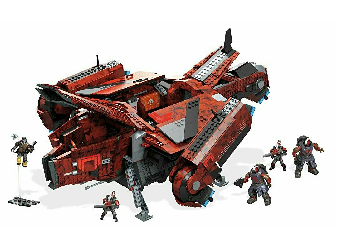 mega construx destiny signature series cabal harvester dropship signature series