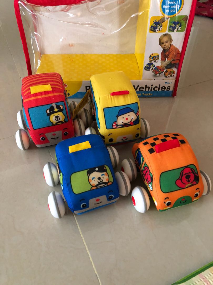 Melissa doug pull back vehicles deals