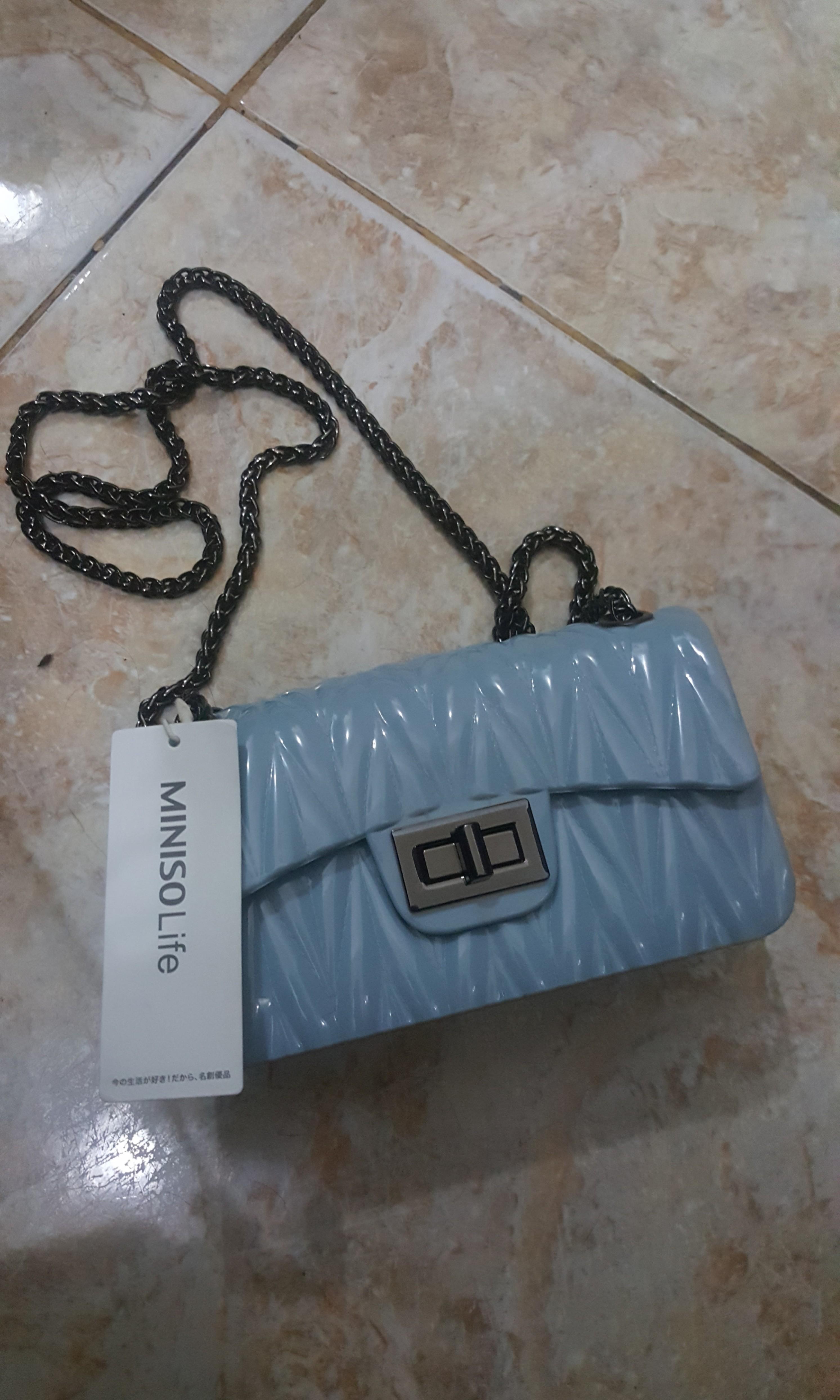 MINISO Jelly Bag Fesyen Wanita Tas Dompet di Carousell