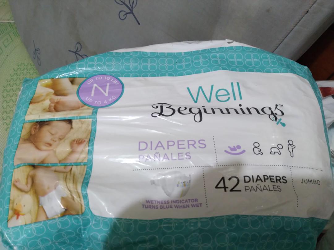 Newborn diaper Well Beginnings