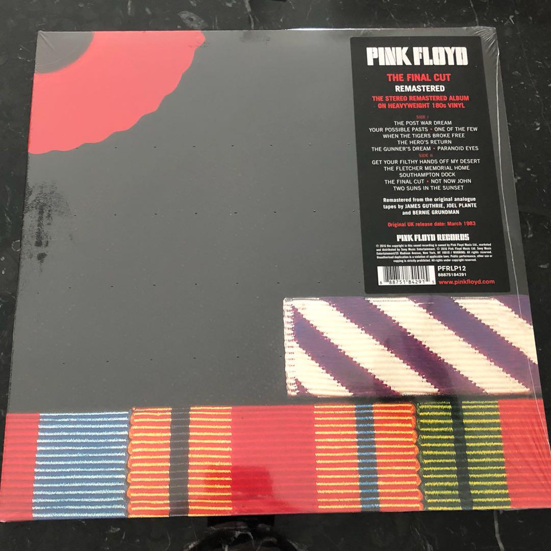 Pink Floyd Final Cut Vinyl Lp New Music Media Cds Dvds Other Media On Carousell