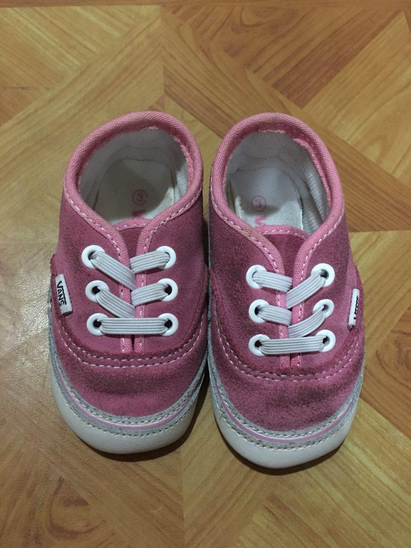 baby girl pink vans