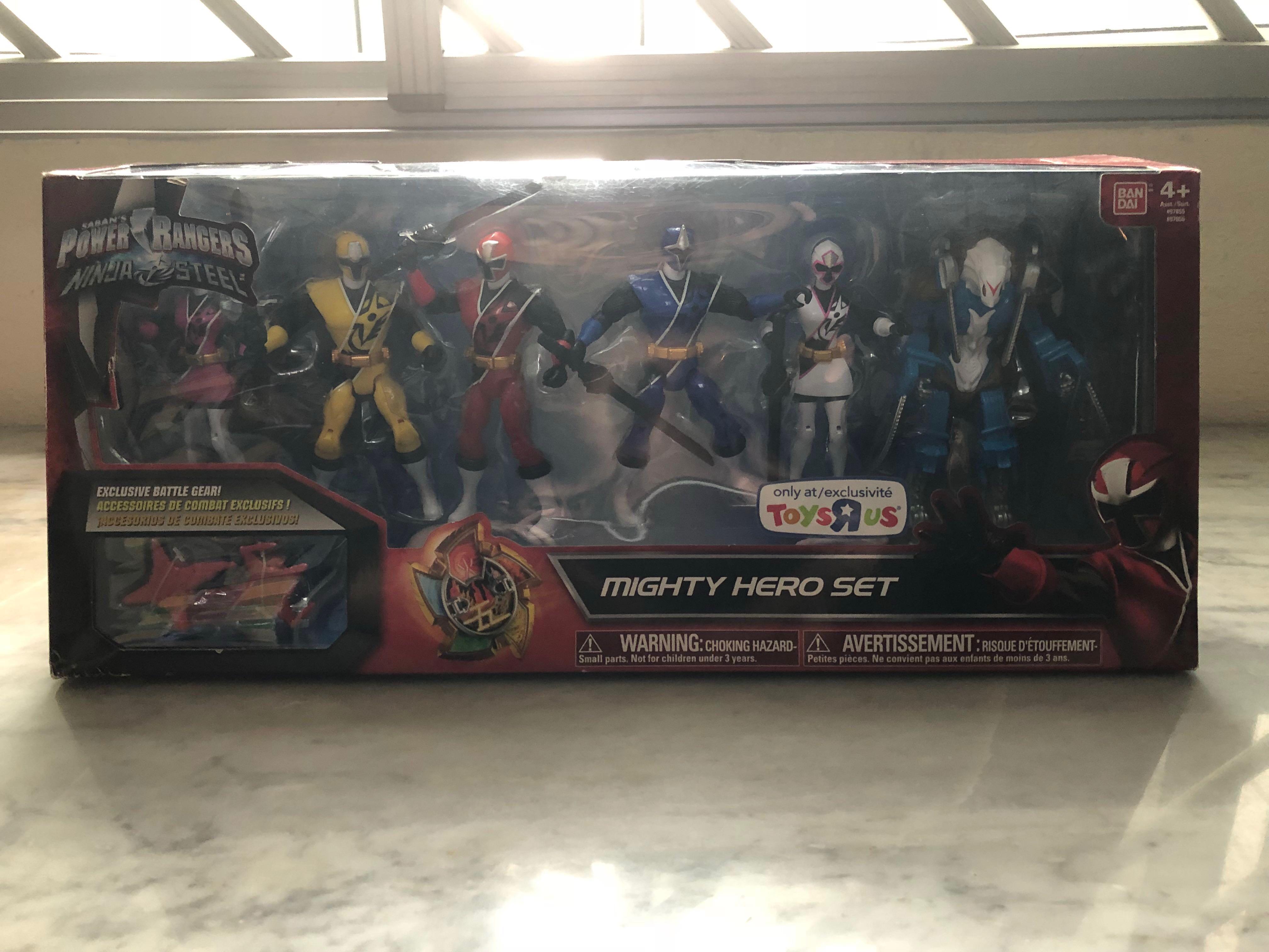 power rangers ninja steel set