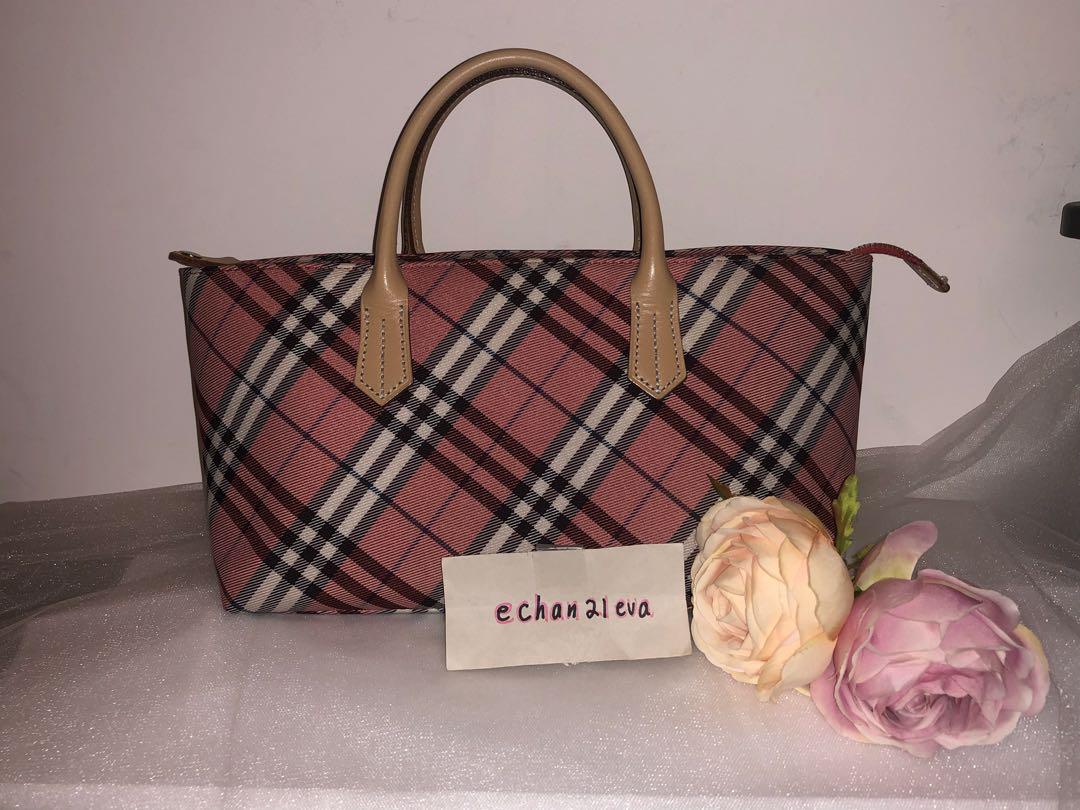 Burberry blue shop label nova check