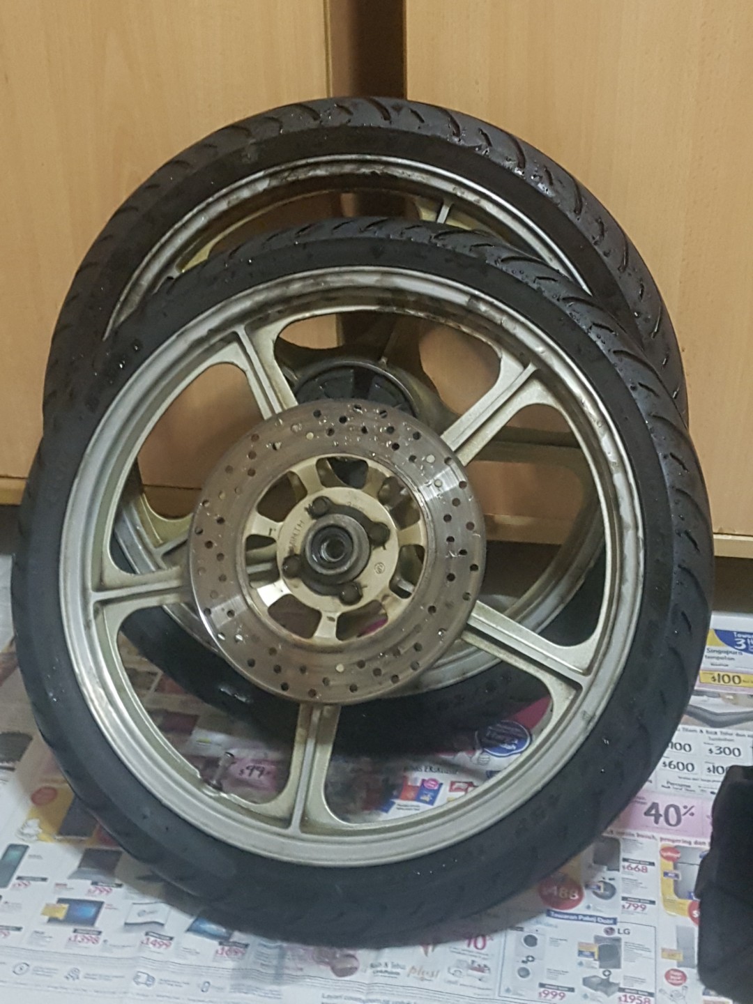 Sport Rim Rxz RXZ Rim, Motorcycles, Motorcycle Accessories on Carousell
