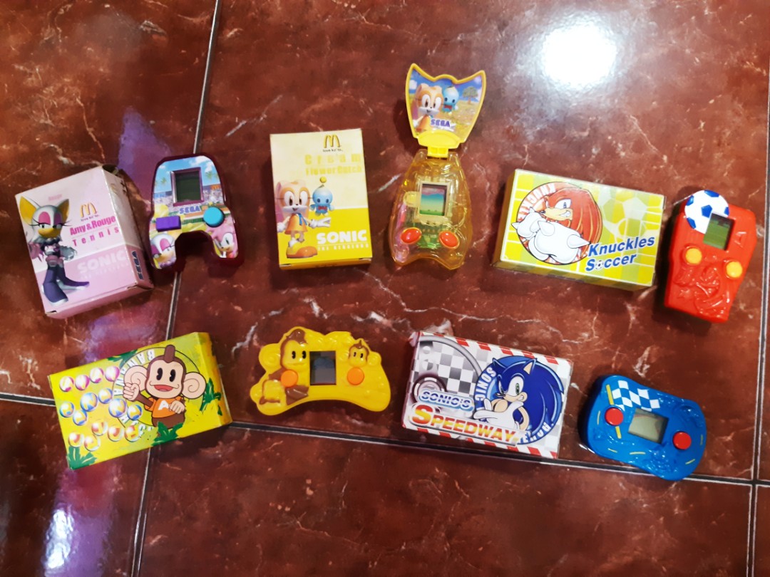Sega happy meal store toys