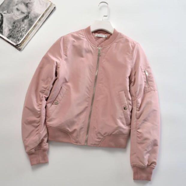 stradivarius bomber jacket