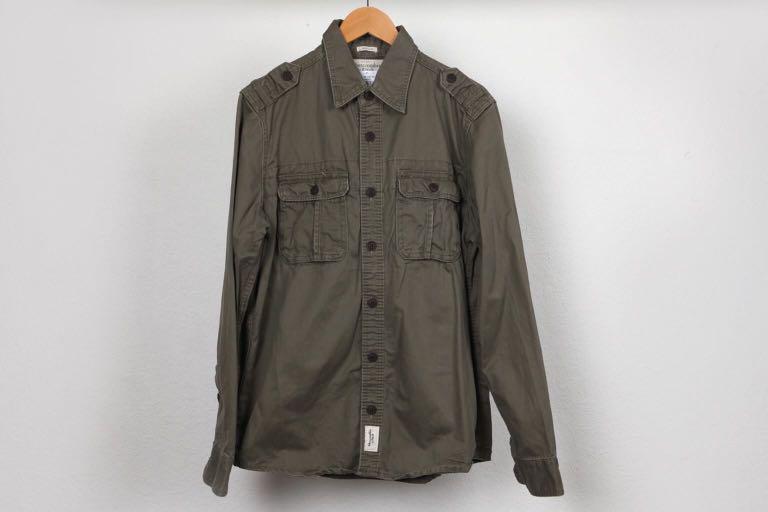 abercrombie and fitch army jacket