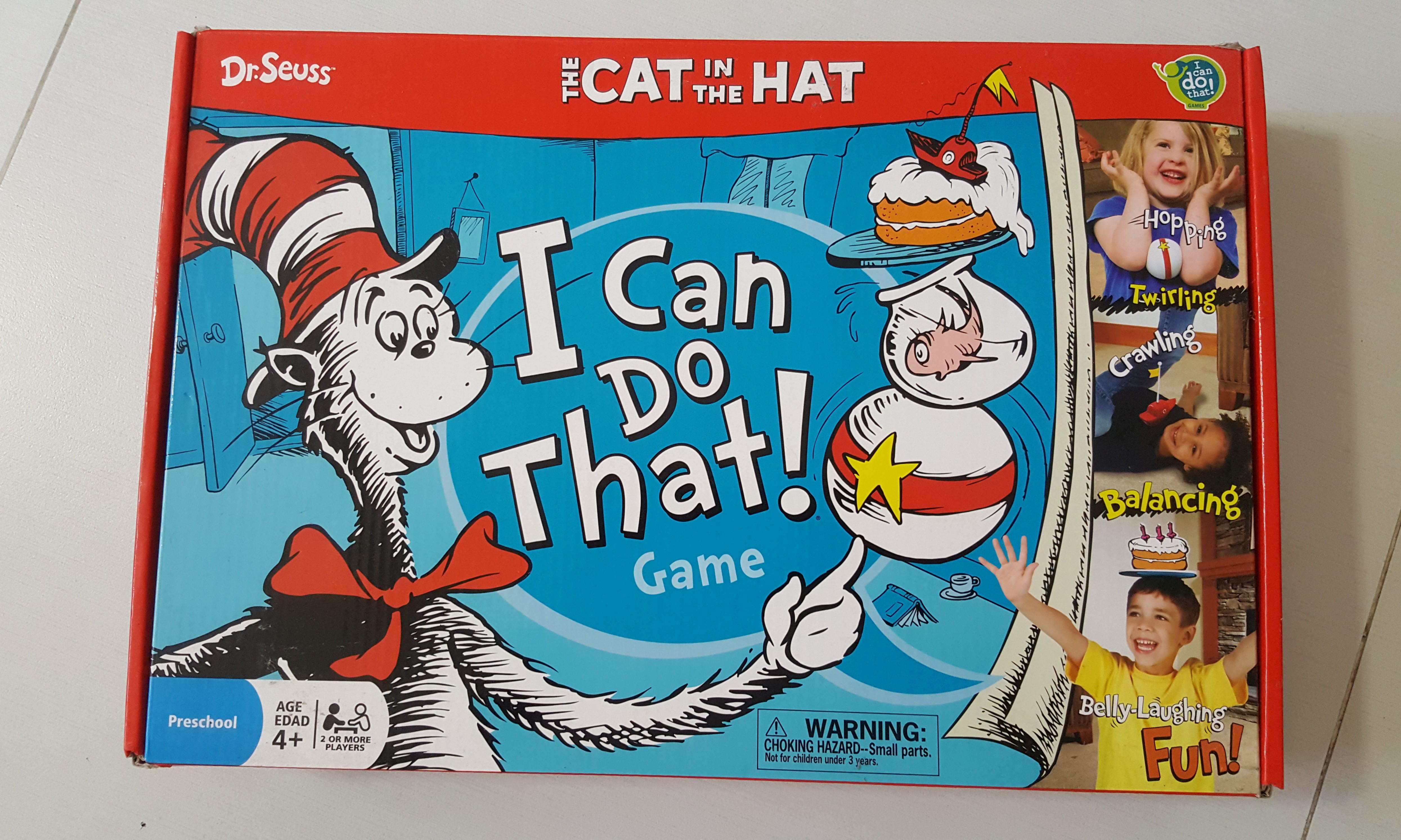 The Cat In The Hat I Can Do That Toys Games Board Games Cards On Carousell