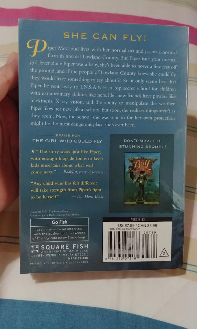 The Girl Who Could Fly (Category: Storybooks) located in Pasig City. Submitted by fpen.user (Listing ID 184248325, Image 2). Description: Read once.