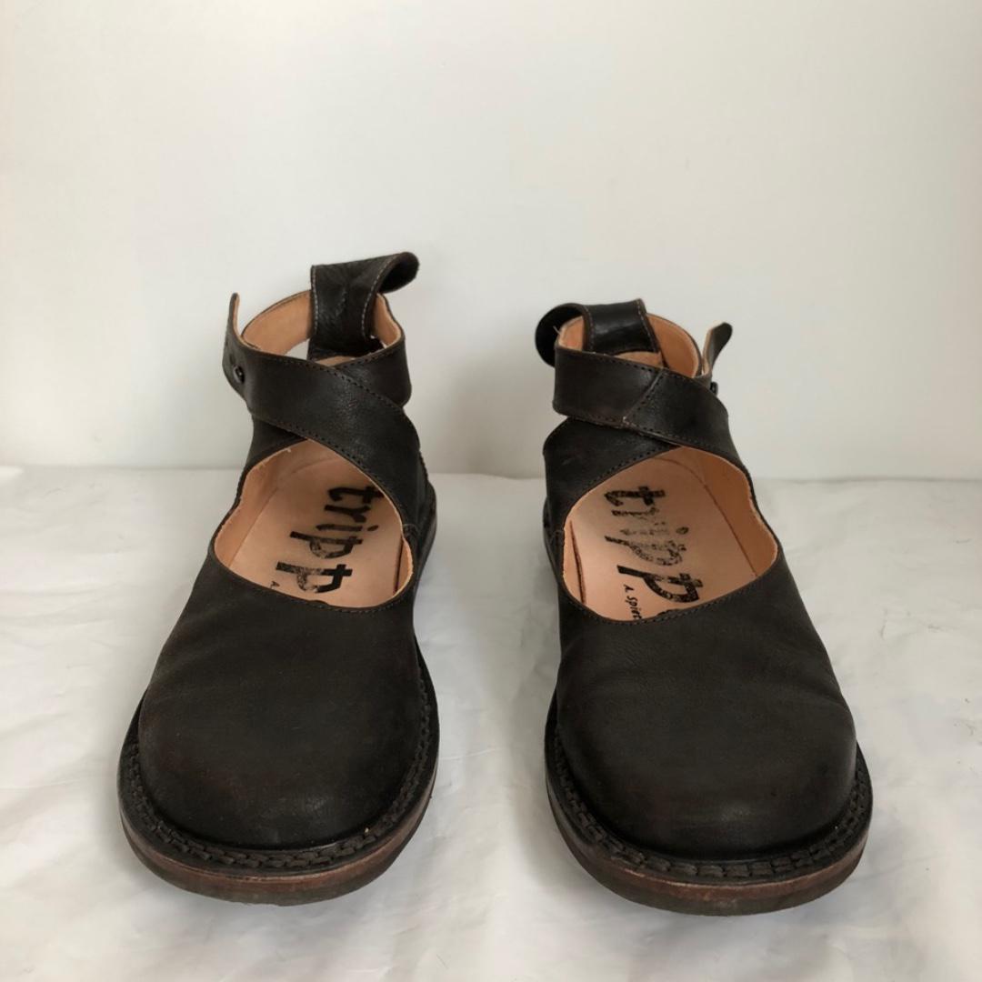 Trippen shoes Vivienne espresso black brown