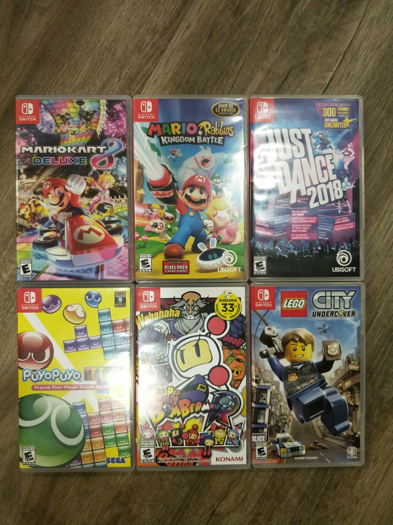 second hand switch games