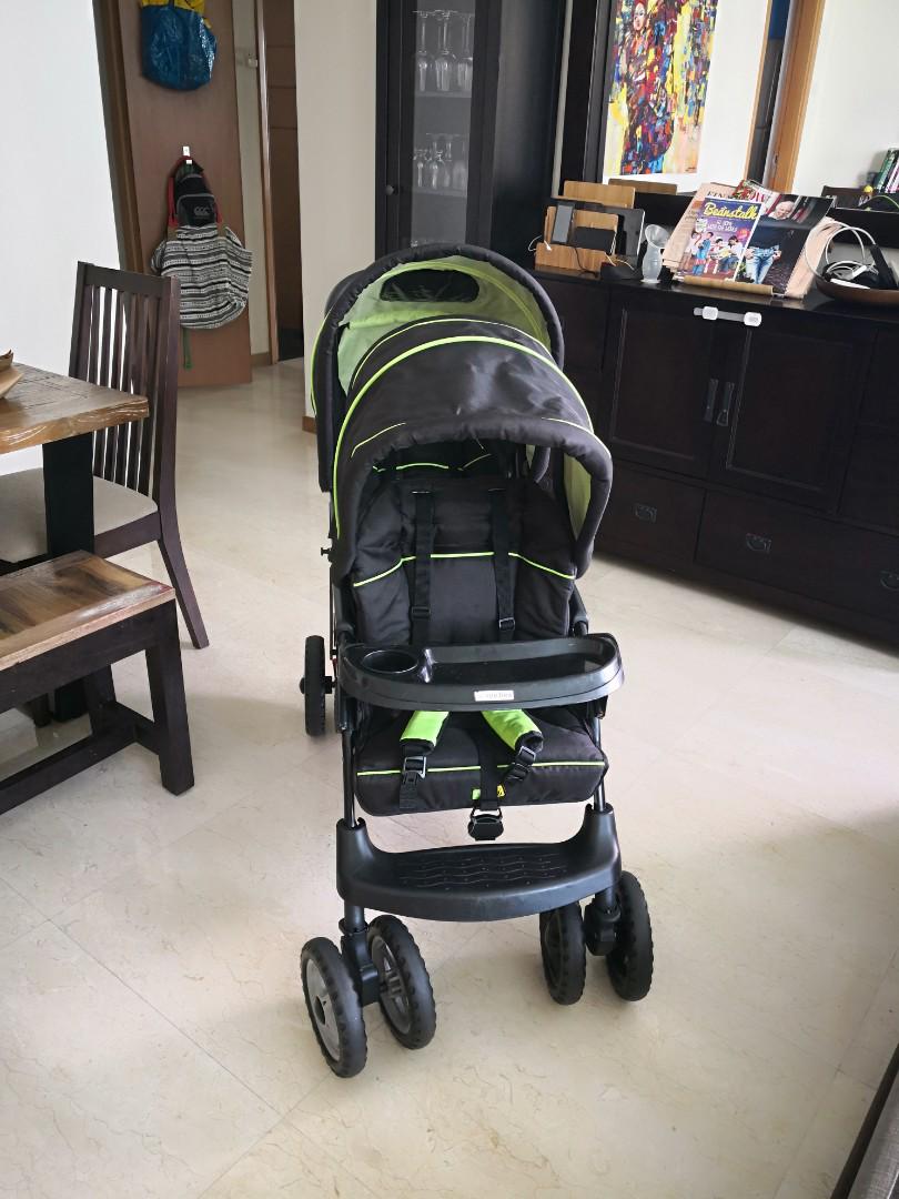 Veebee doubletake tandem double stoller Babies Kids Going Out Strollers on Carousell