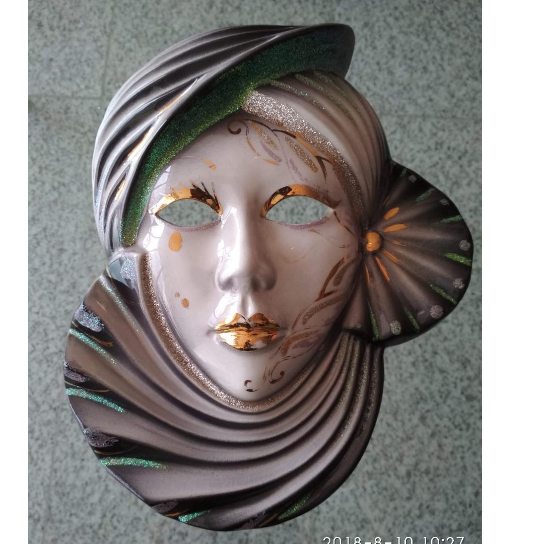 Venetian Mask Wall Decor Vintage Collectibles Vintage