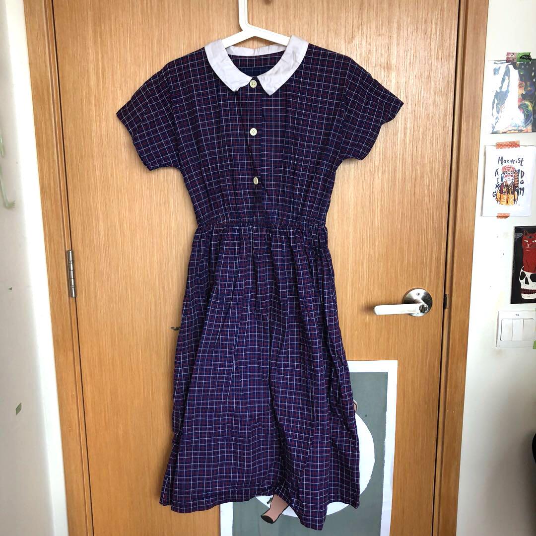 preppy midi dress