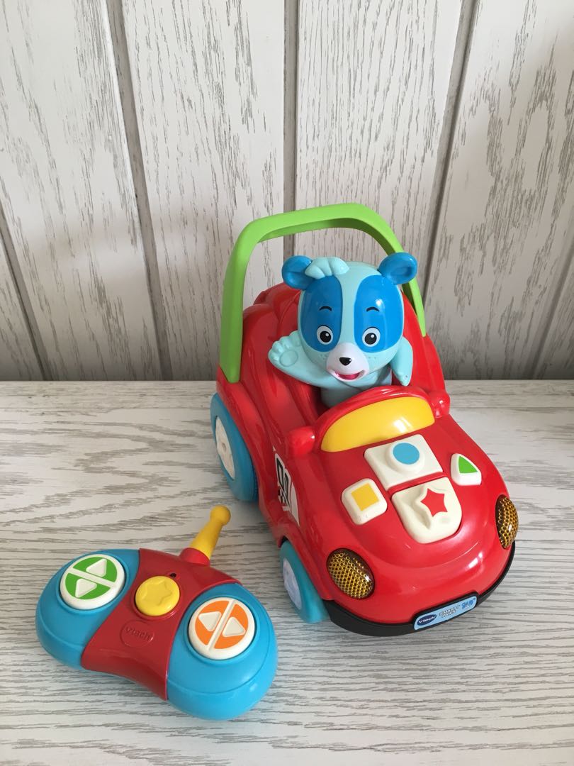 Vtech Smart Stunts RC Cruiser mainan bayi anak mobil dengan remote