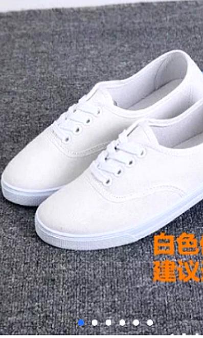 White canvas shoes best sale for ladies