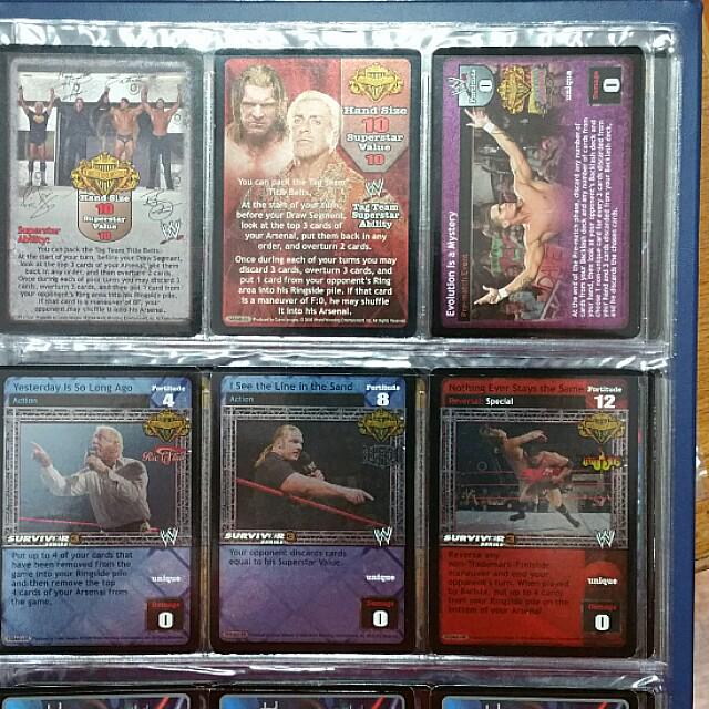 Survivor Series 3 FOIL - WWF/WWE Raw Deal CCG Throwback Backed by Mr.McMahon 