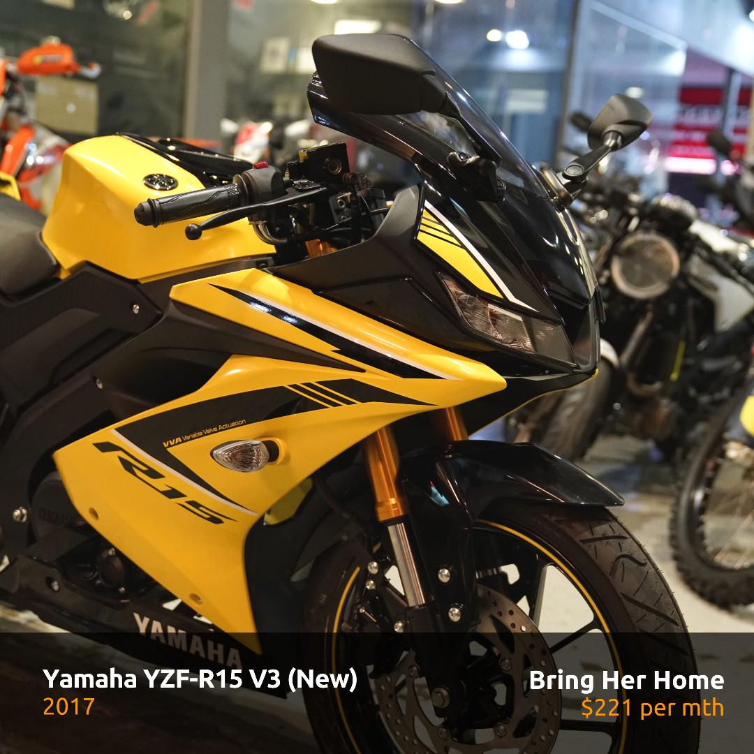 r15 v3 black yellow